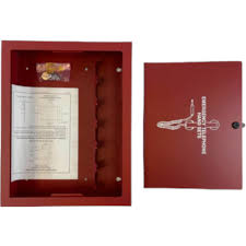 FIRE PHONE CABINET HOLDS 6 PHONES.