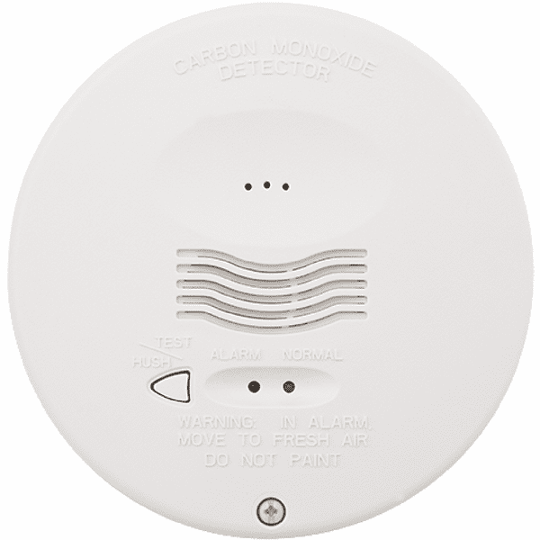 CONV. CO DETECTOR W/ SOUNDER, ROUND. MX